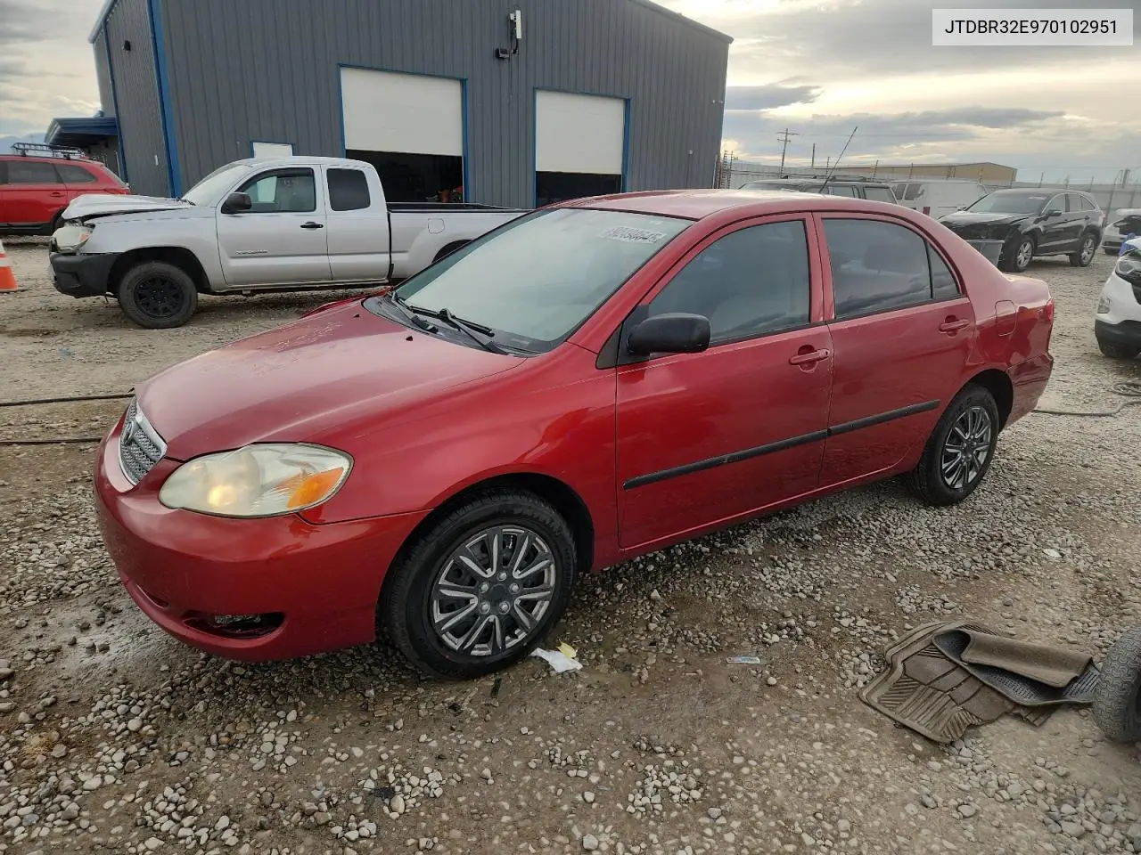 JTDBR32E970102951 2007 Toyota Corolla Ce