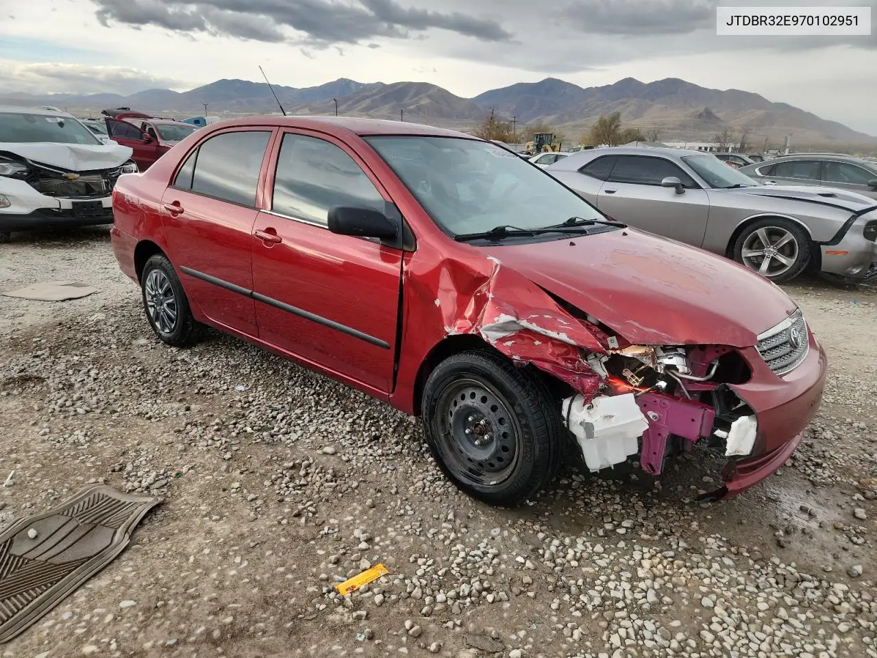 JTDBR32E970102951 2007 Toyota Corolla Ce