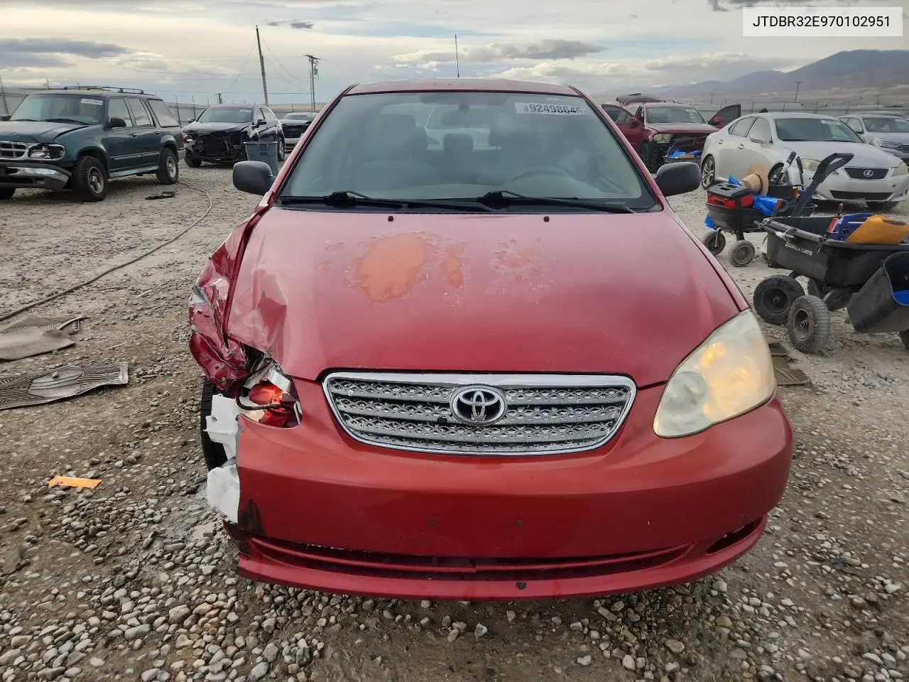 JTDBR32E970102951 2007 Toyota Corolla Ce
