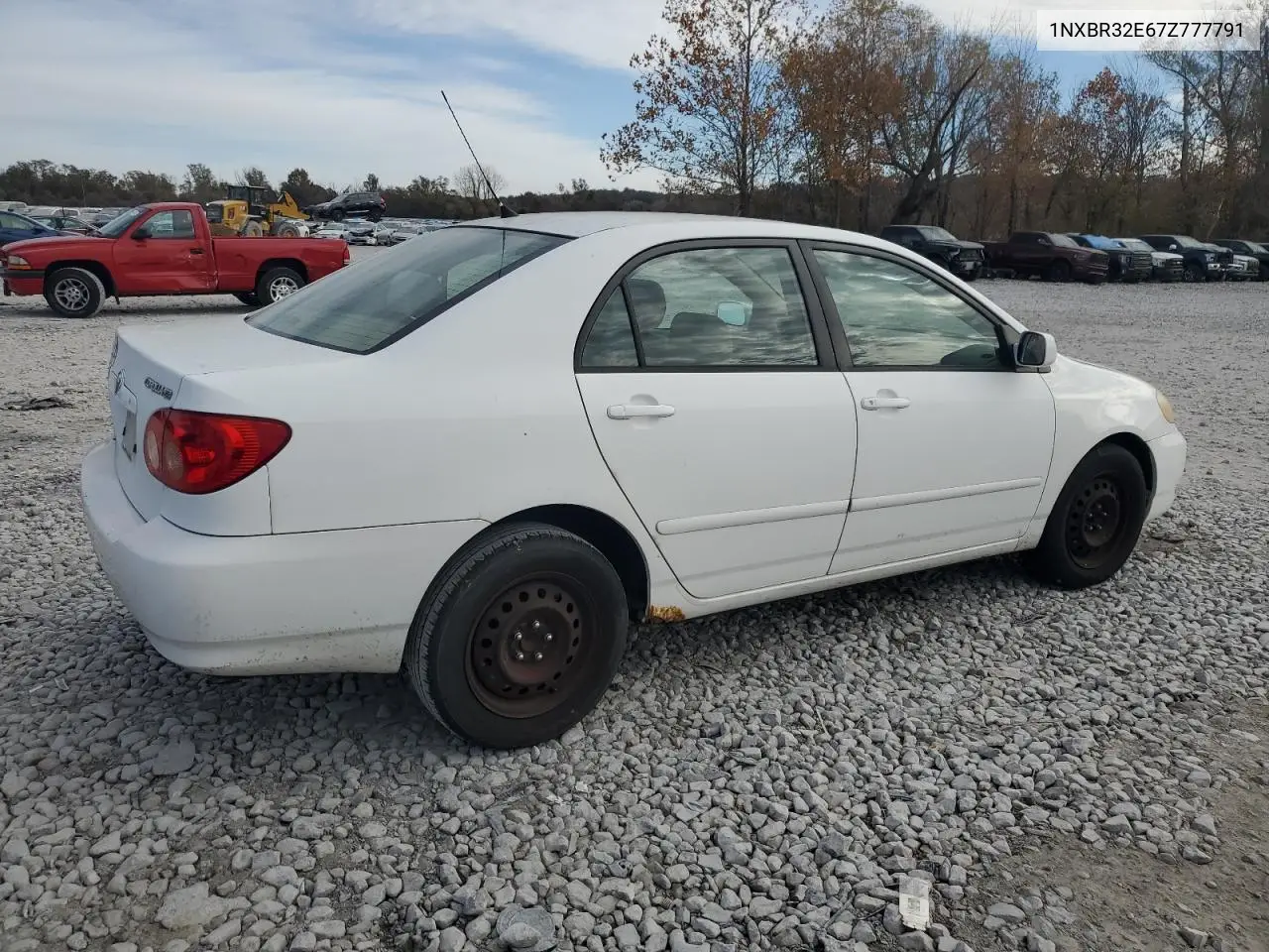 1NXBR32E67Z777791 2007 Toyota Corolla Ce