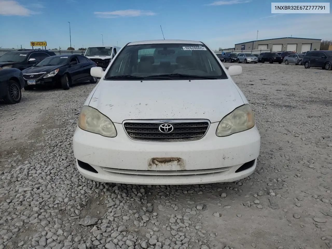 1NXBR32E67Z777791 2007 Toyota Corolla Ce