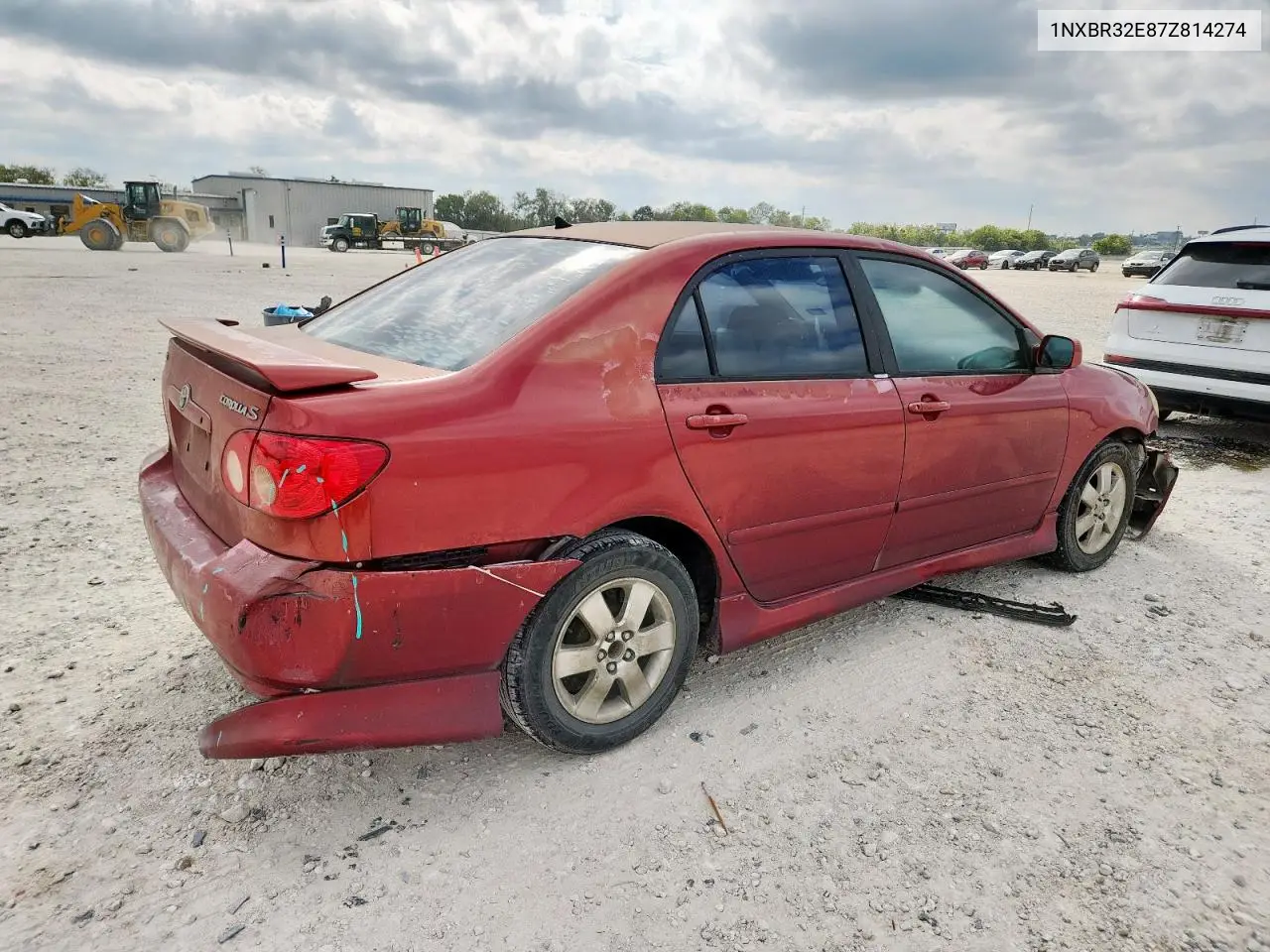 1NXBR32E87Z814274 2007 Toyota Corolla Ce