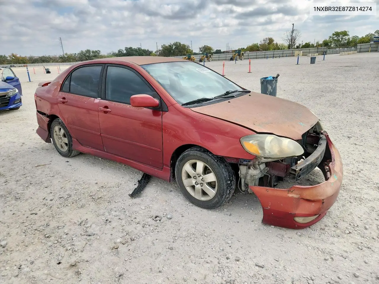 1NXBR32E87Z814274 2007 Toyota Corolla Ce