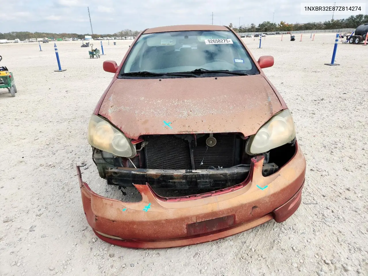 1NXBR32E87Z814274 2007 Toyota Corolla Ce