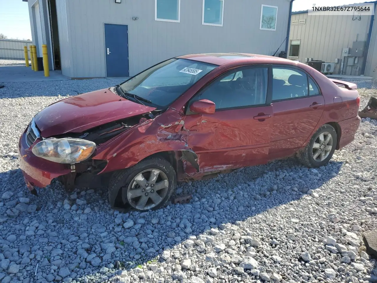 1NXBR32E67Z795644 2007 Toyota Corolla Ce
