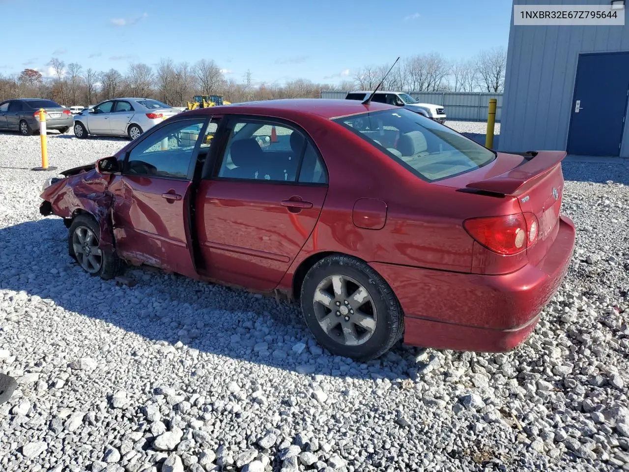 1NXBR32E67Z795644 2007 Toyota Corolla Ce
