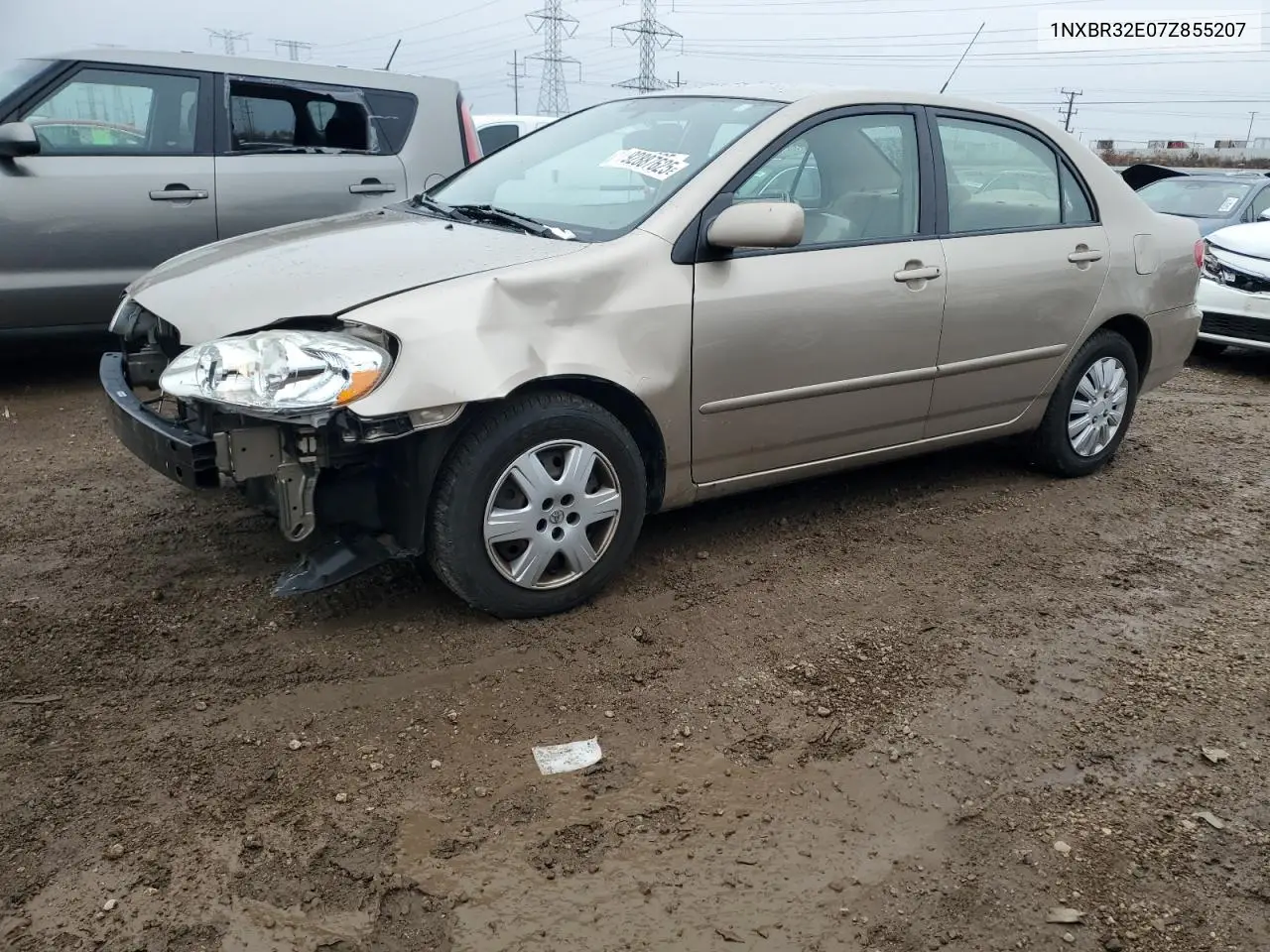 1NXBR32E07Z855207 2007 Toyota Corolla Ce