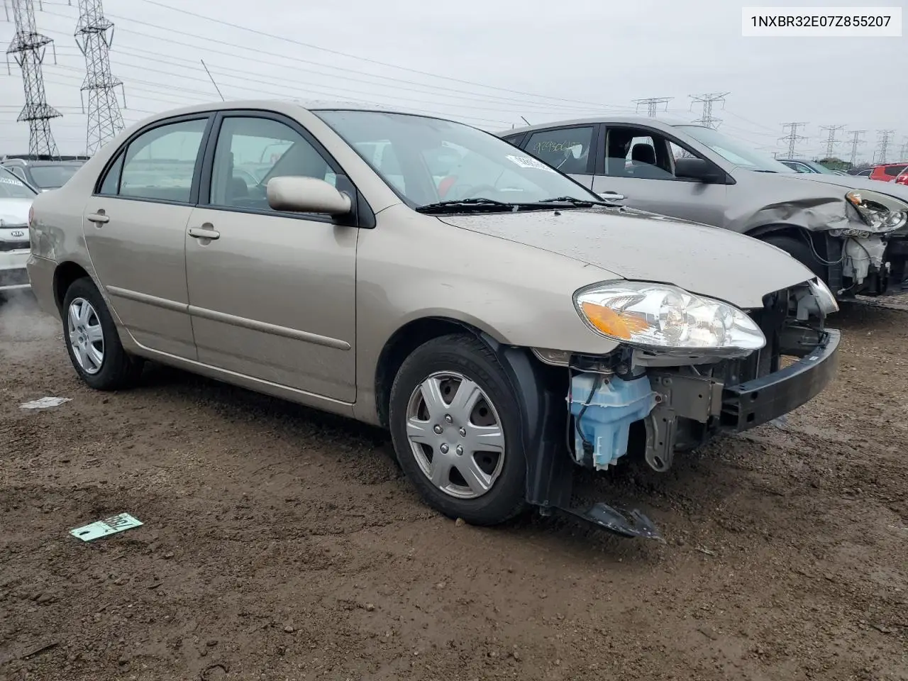 1NXBR32E07Z855207 2007 Toyota Corolla Ce