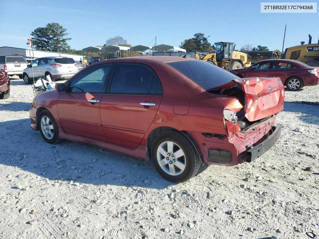 2T1BR32E17C794368 2007 Toyota Corolla Ce