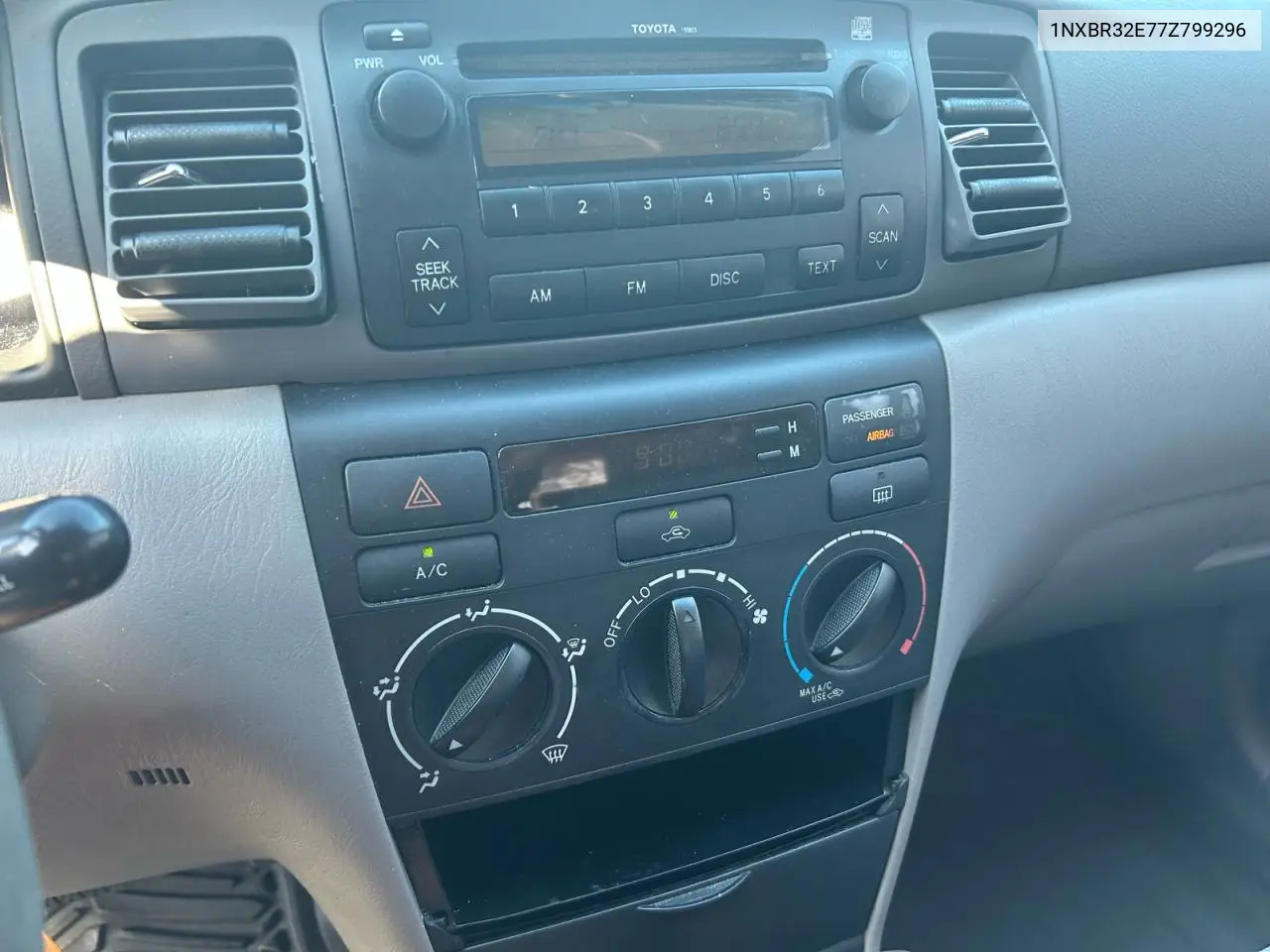1NXBR32E77Z799296 2007 Toyota Corolla Ce