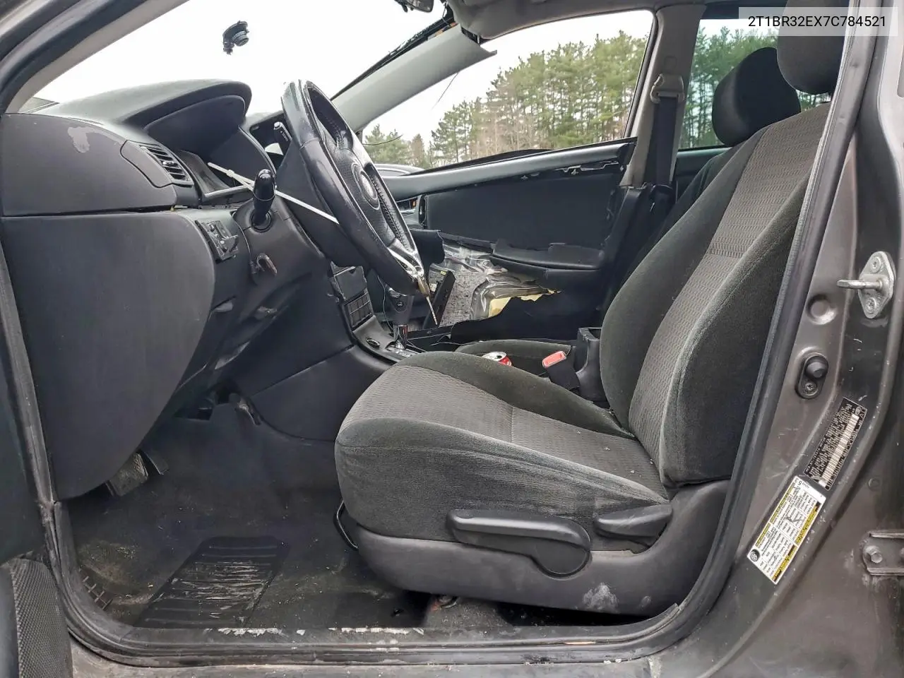 2T1BR32EX7C784521 2007 Toyota Corolla Ce