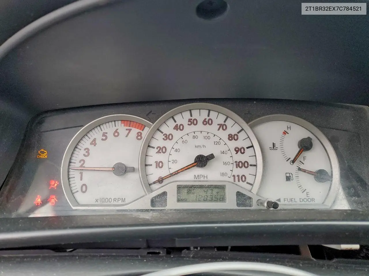 2T1BR32EX7C784521 2007 Toyota Corolla Ce