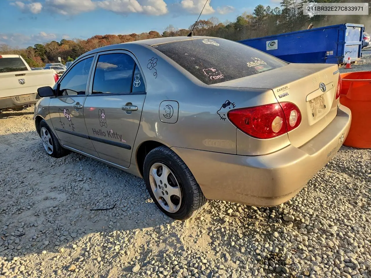 2T1BR32E27C833971 2007 Toyota Corolla Ce