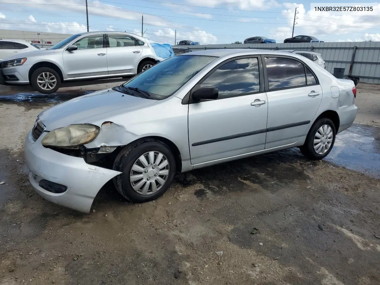 1NXBR32E57Z803135 2007 Toyota Corolla Ce