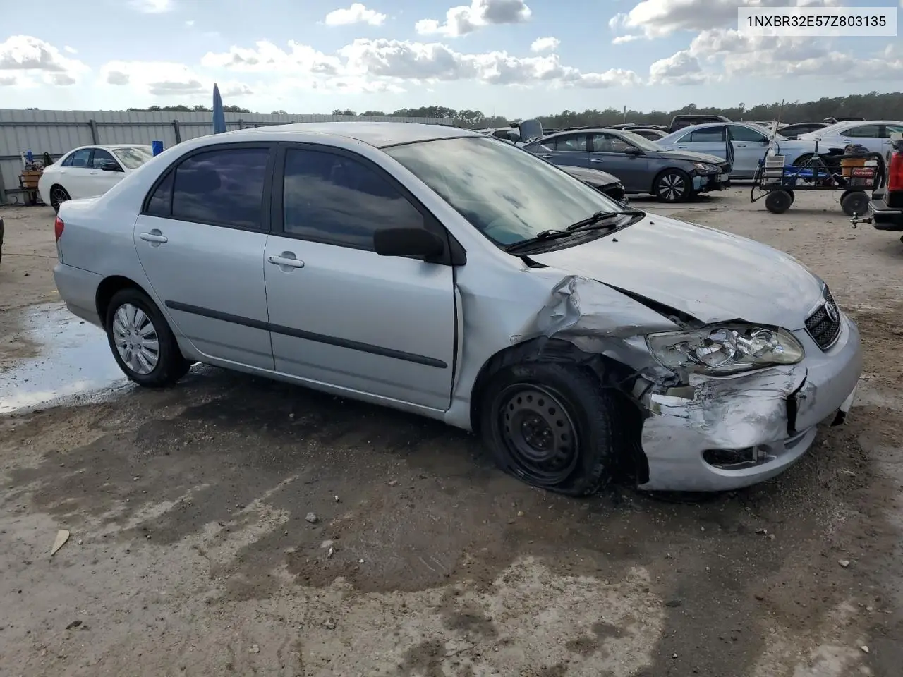 1NXBR32E57Z803135 2007 Toyota Corolla Ce