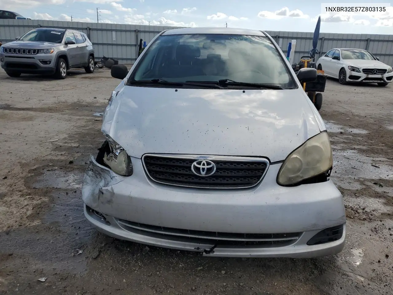 1NXBR32E57Z803135 2007 Toyota Corolla Ce