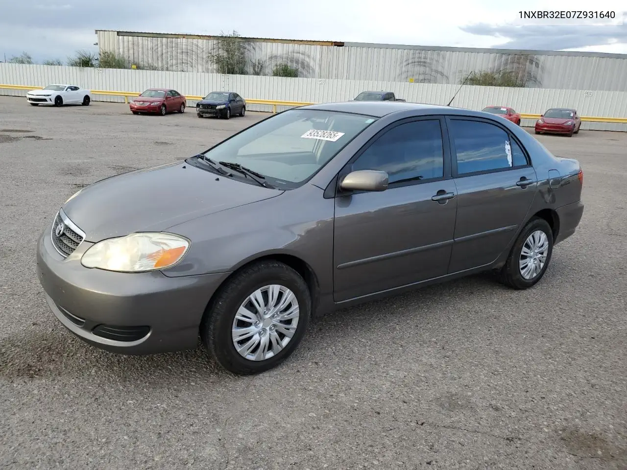 1NXBR32E07Z931640 2007 Toyota Corolla Ce