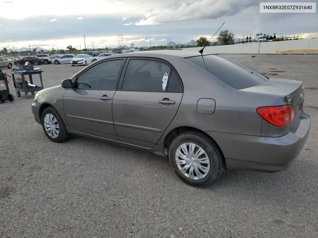 1NXBR32E07Z931640 2007 Toyota Corolla Ce