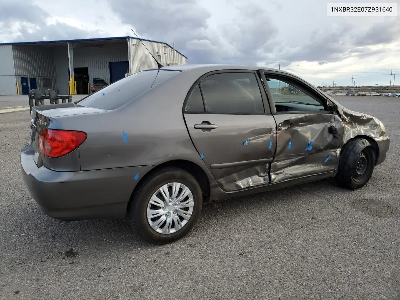 1NXBR32E07Z931640 2007 Toyota Corolla Ce