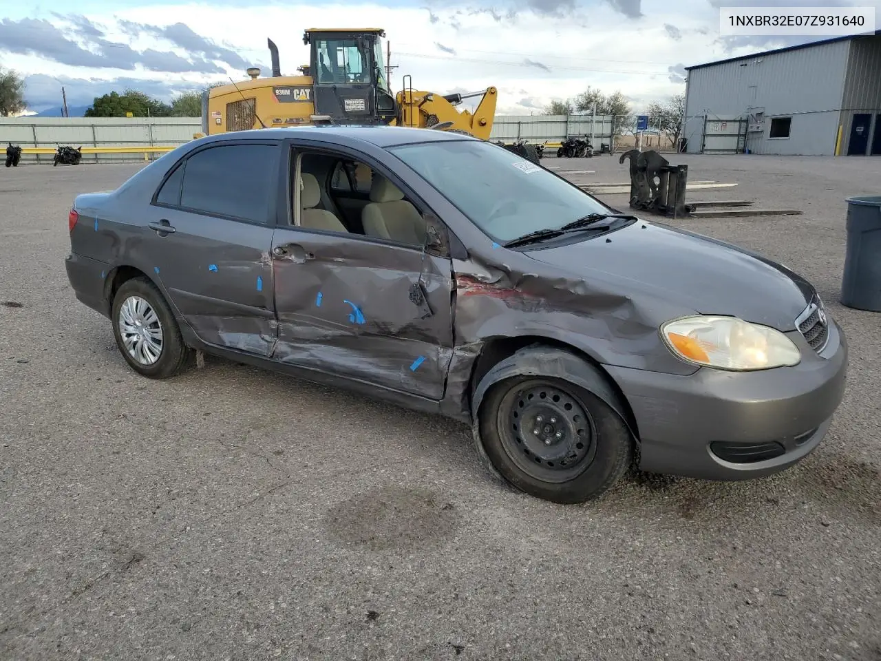1NXBR32E07Z931640 2007 Toyota Corolla Ce