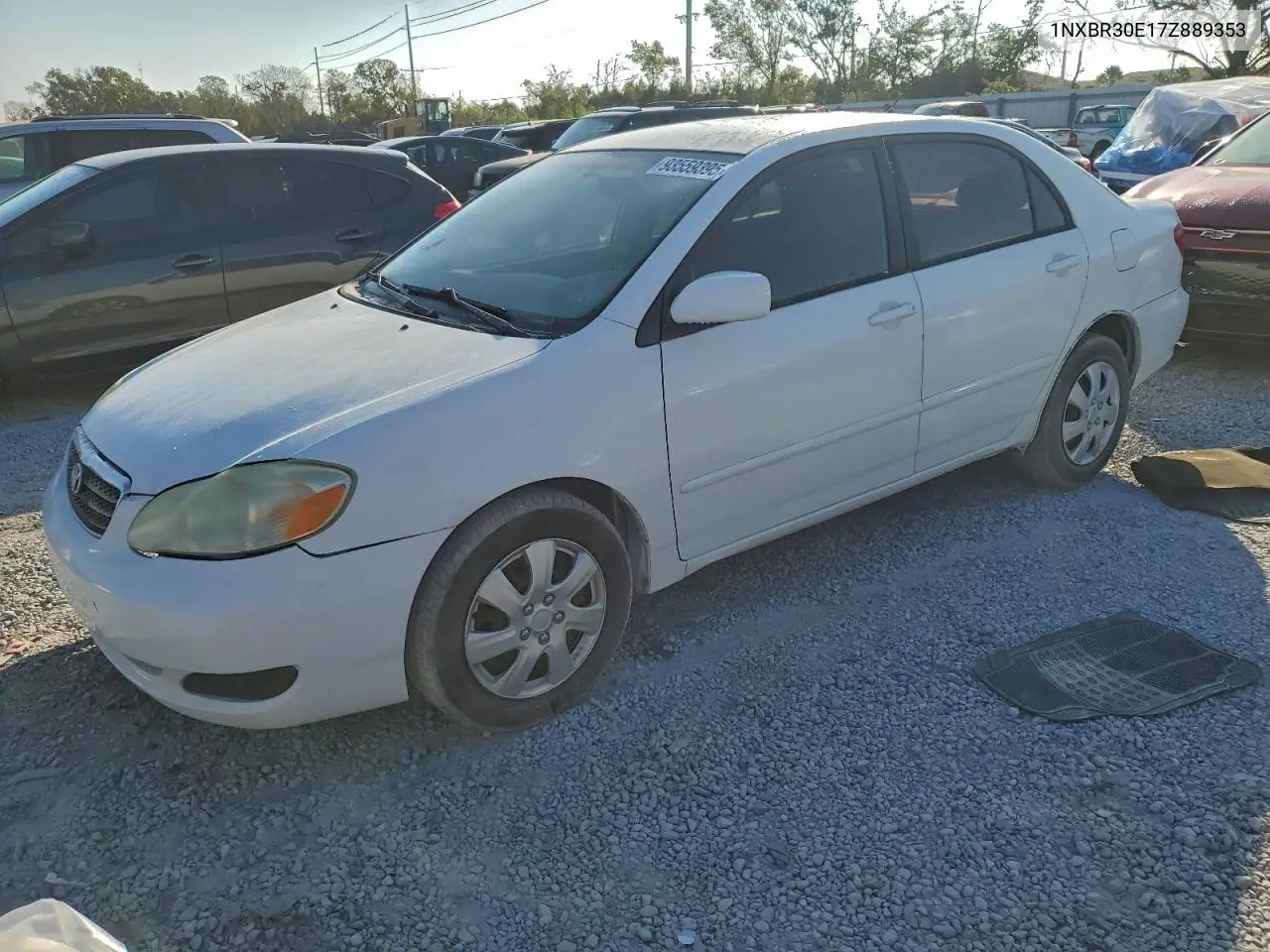 1NXBR30E17Z889353 2007 Toyota Corolla Ce