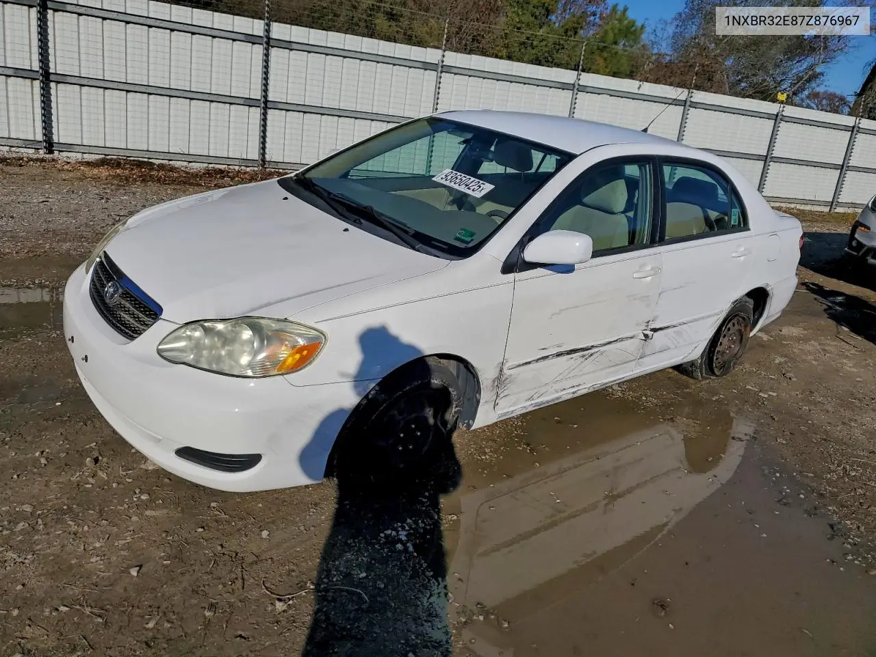 1NXBR32E87Z876967 2007 Toyota Corolla Ce