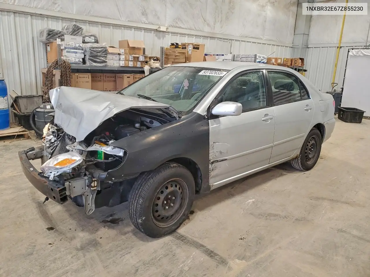 1NXBR32E67Z855230 2007 Toyota Corolla Ce