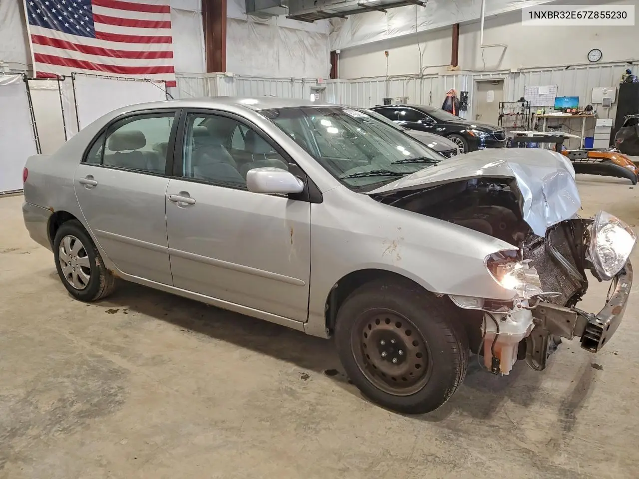 1NXBR32E67Z855230 2007 Toyota Corolla Ce