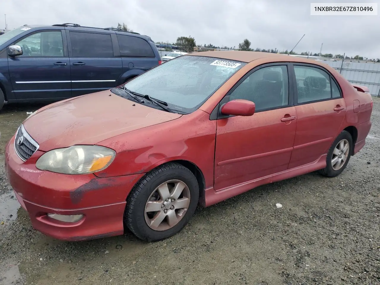 1NXBR32E67Z810496 2007 Toyota Corolla Ce