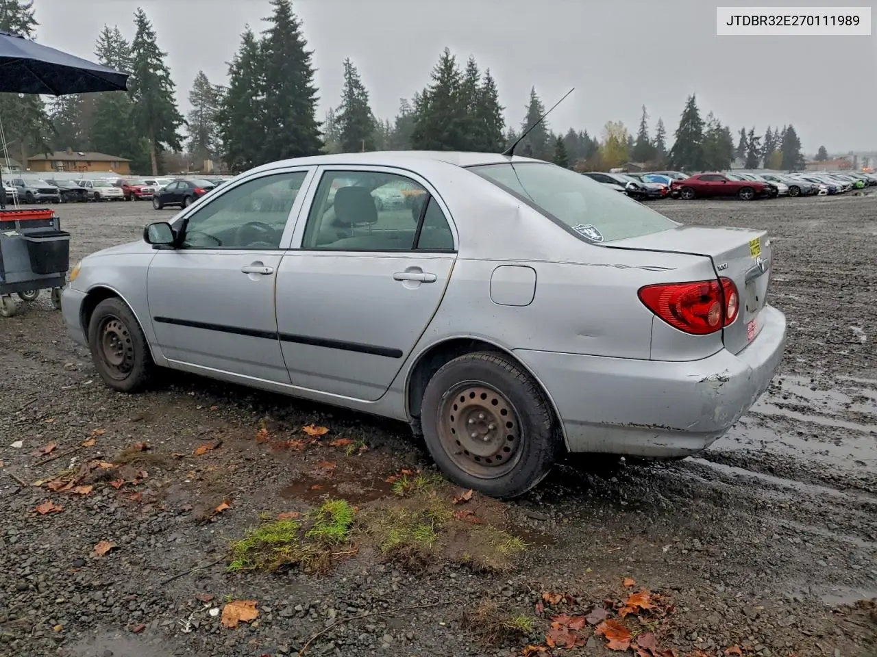 JTDBR32E270111989 2007 Toyota Corolla Ce