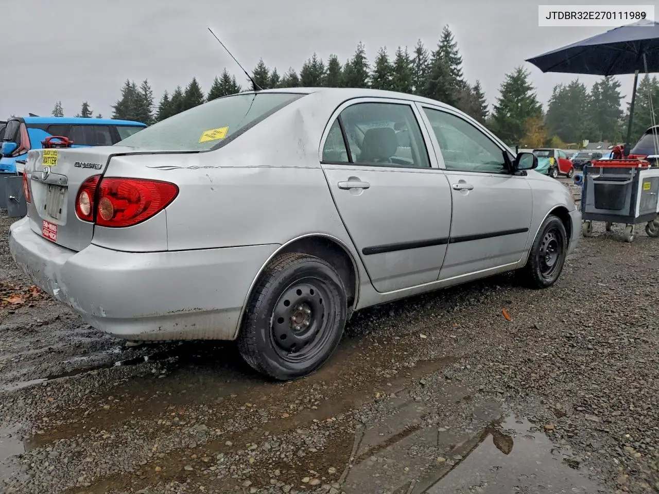 JTDBR32E270111989 2007 Toyota Corolla Ce