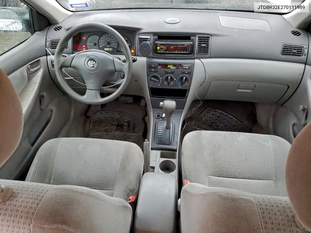 JTDBR32E270111989 2007 Toyota Corolla Ce