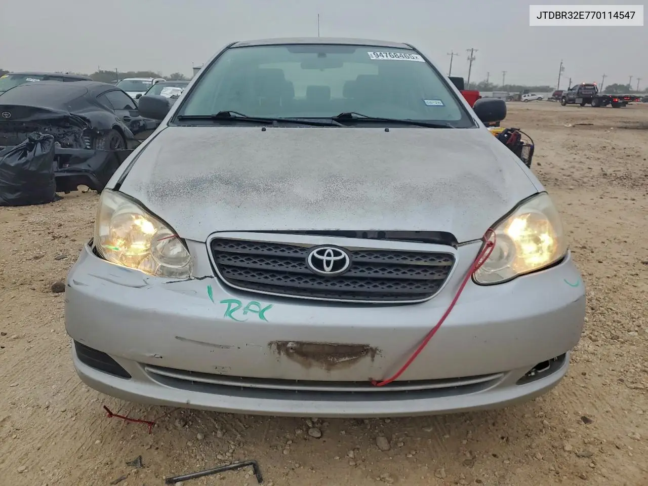 JTDBR32E770114547 2007 Toyota Corolla Ce