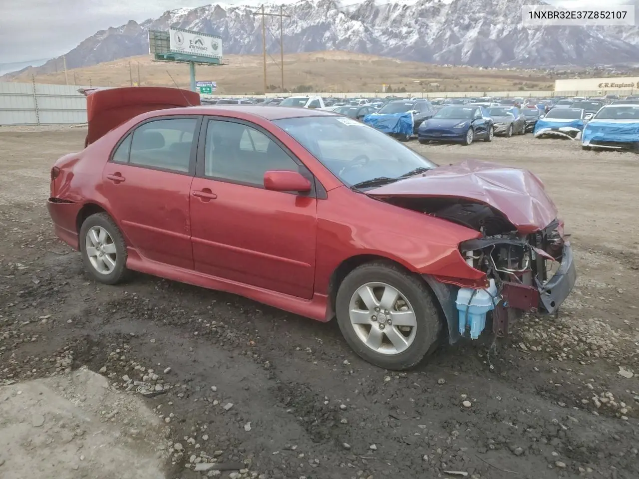 1NXBR32E37Z852107 2007 Toyota Corolla Ce