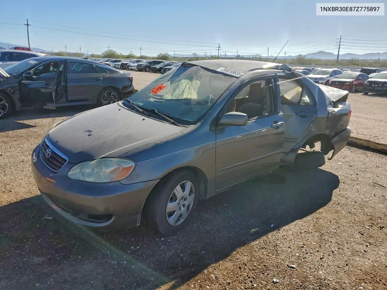 1NXBR30E87Z775897 2007 Toyota Corolla Ce