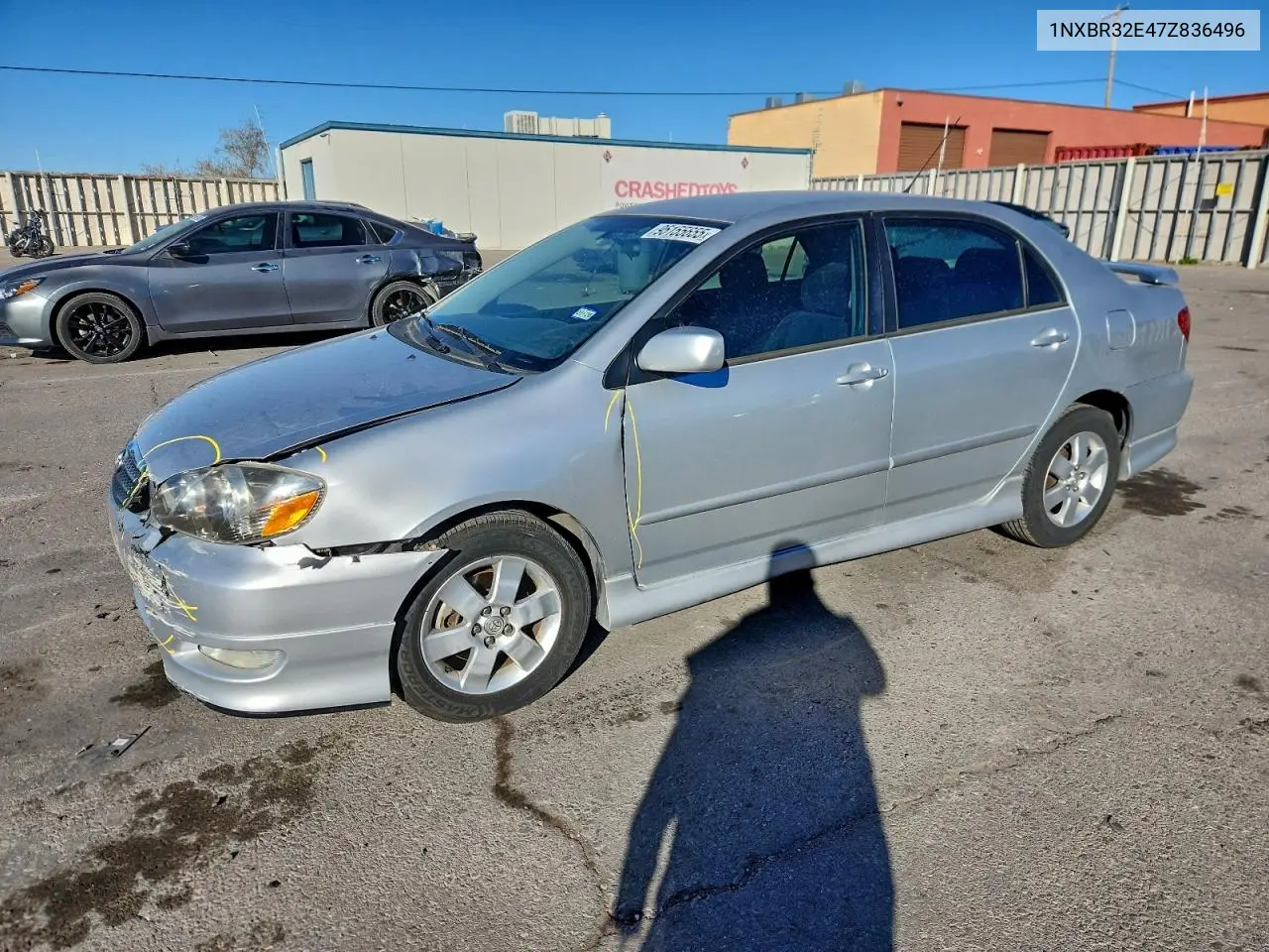 1NXBR32E47Z836496 2007 Toyota Corolla Ce