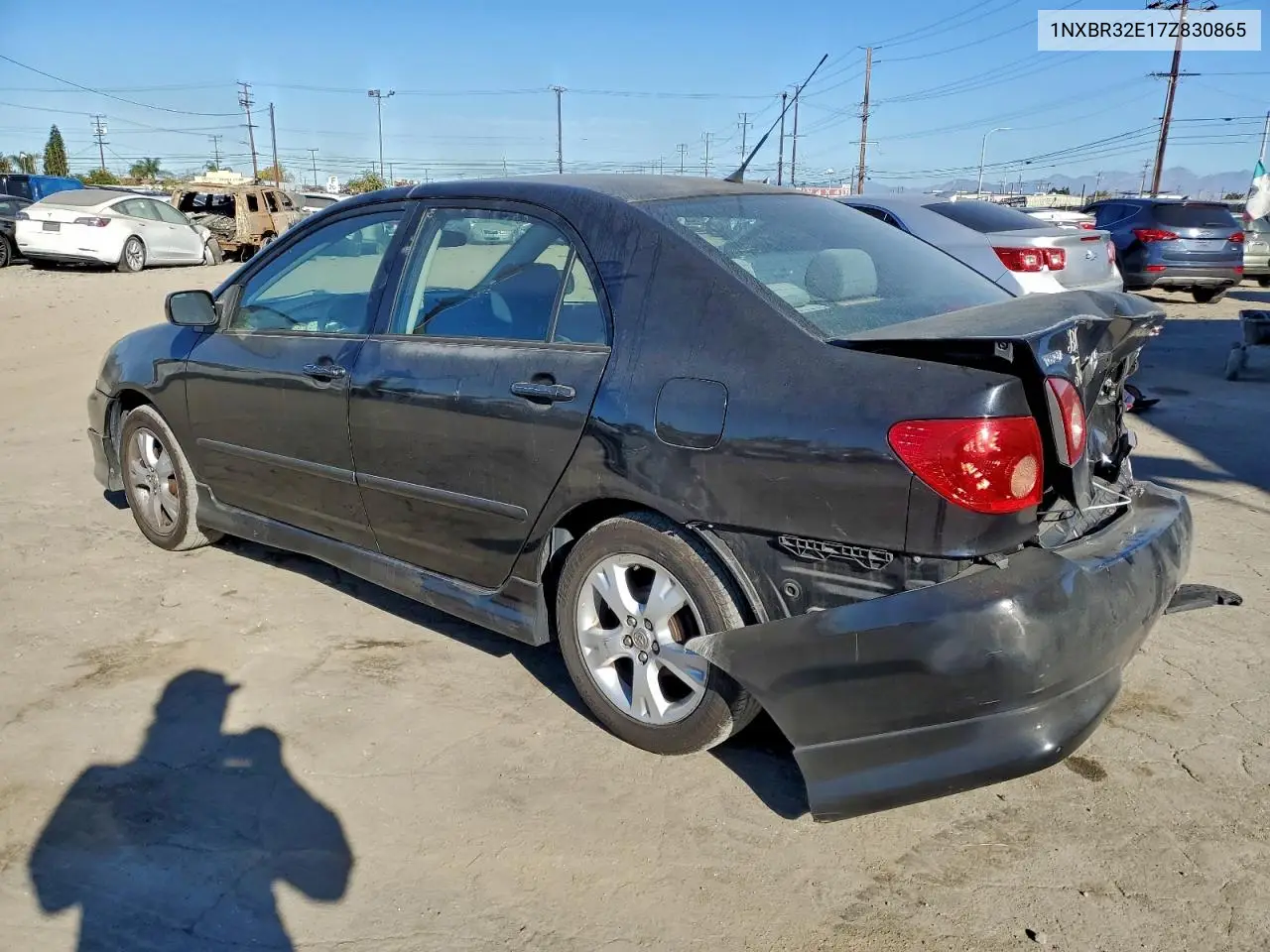 1NXBR32E17Z830865 2007 Toyota Corolla Ce