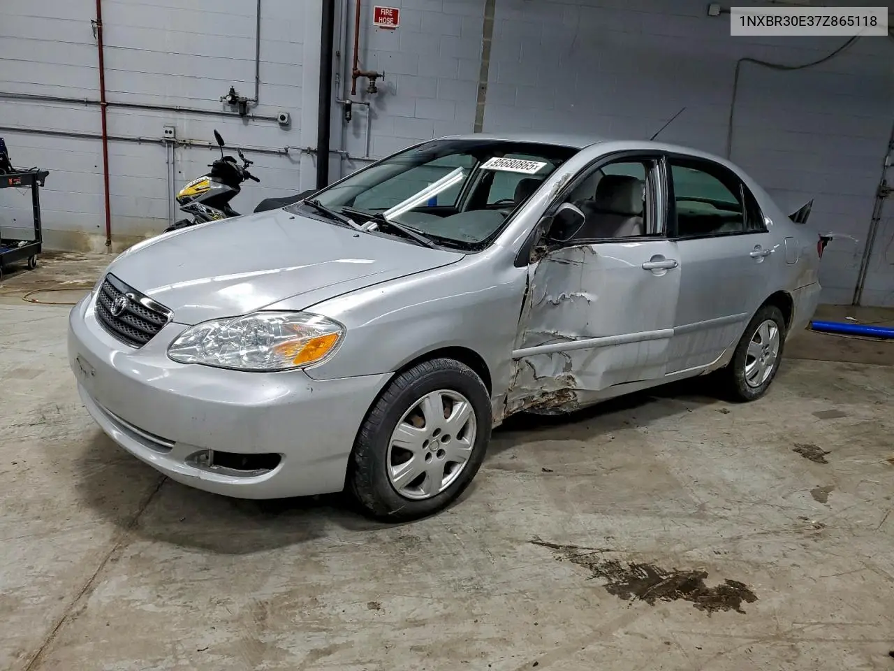 1NXBR30E37Z865118 2007 Toyota Corolla Ce