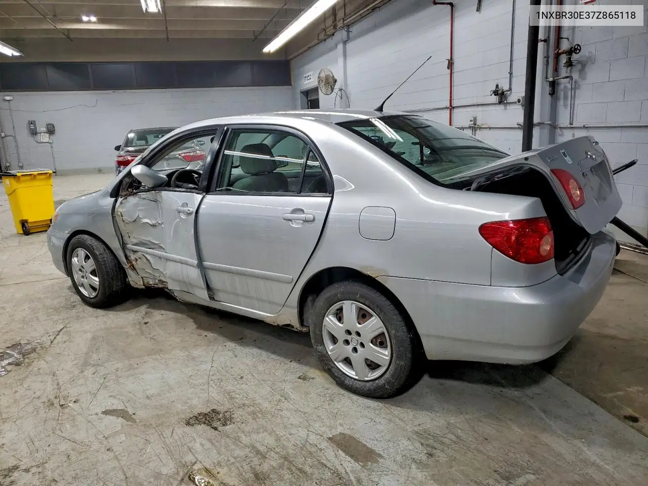 1NXBR30E37Z865118 2007 Toyota Corolla Ce