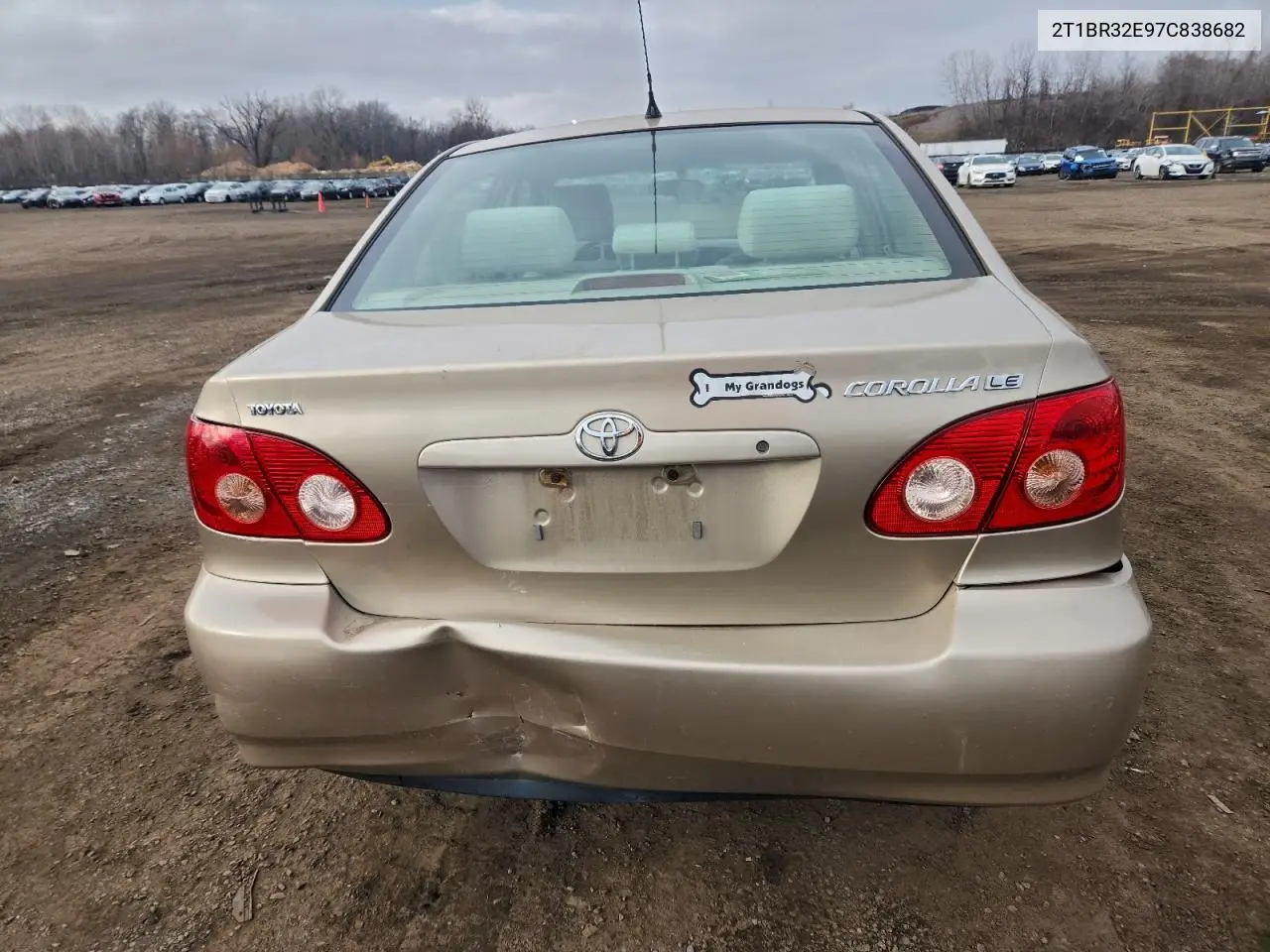 2T1BR32E97C838682 2007 Toyota Corolla Ce