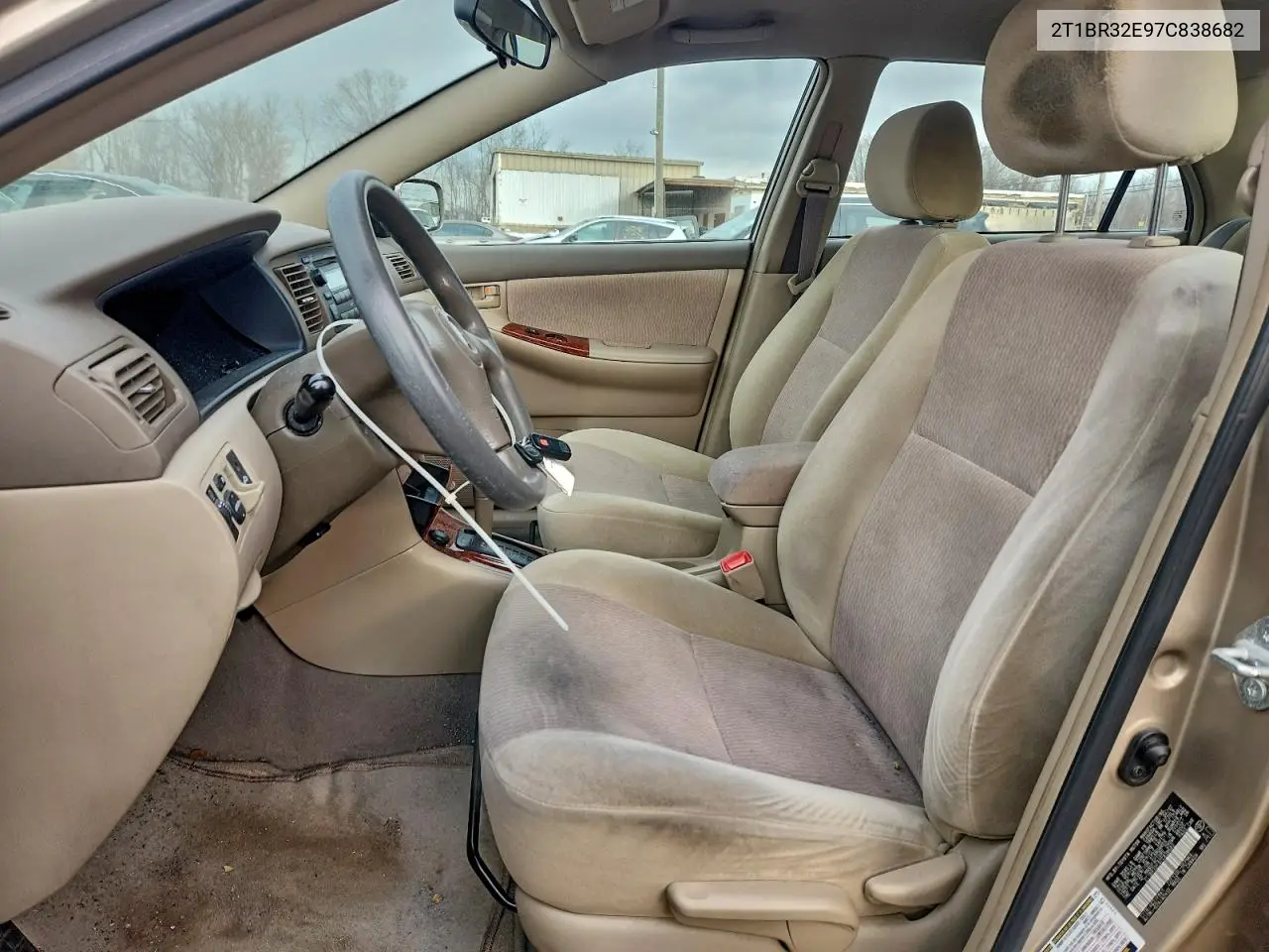 2T1BR32E97C838682 2007 Toyota Corolla Ce