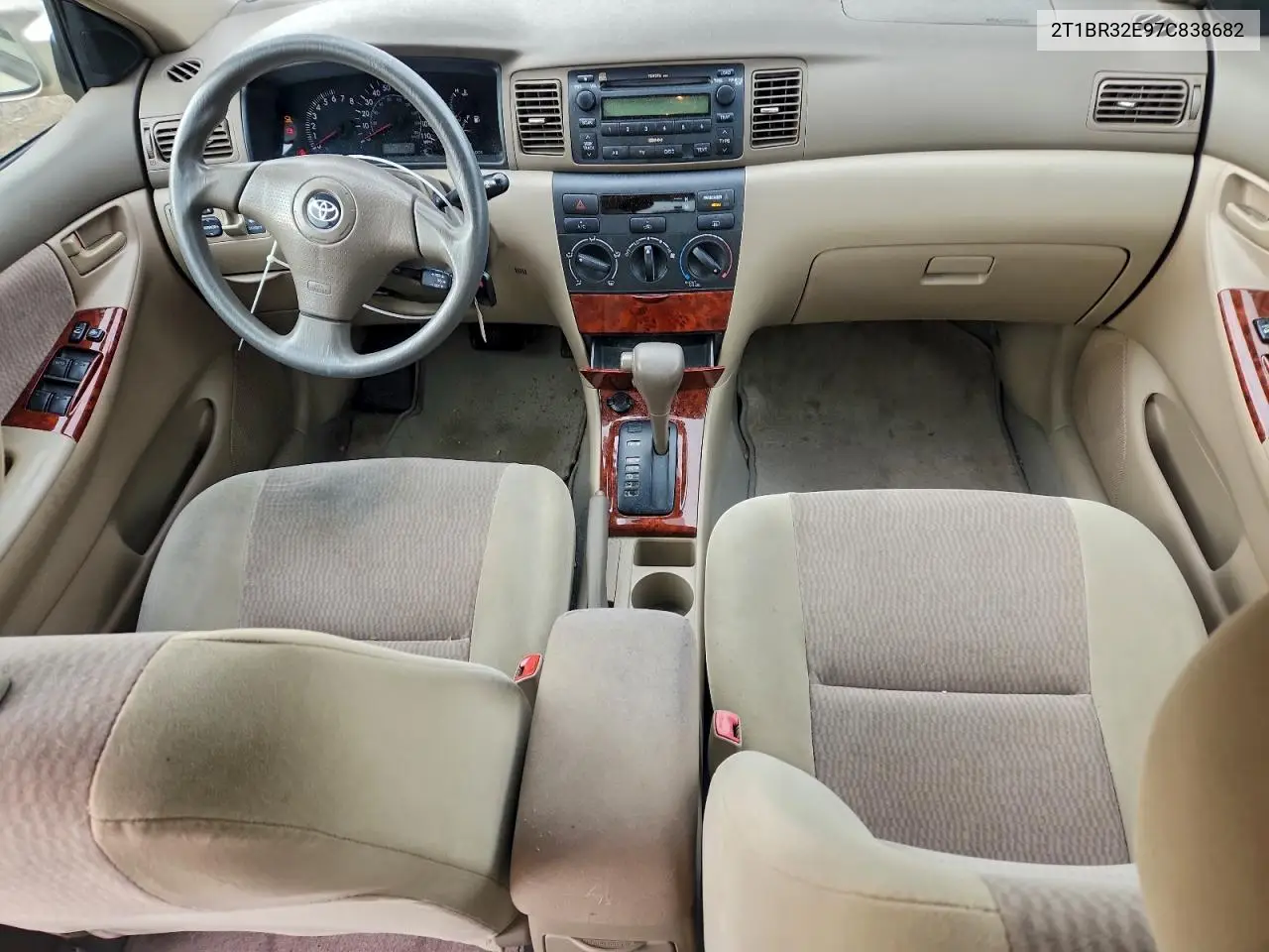 2T1BR32E97C838682 2007 Toyota Corolla Ce