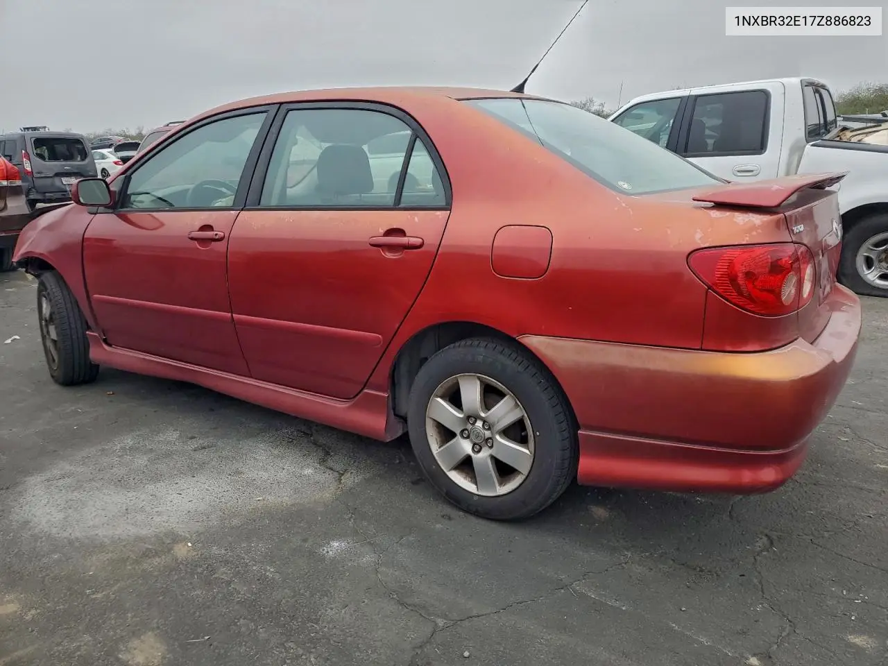 1NXBR32E17Z886823 2007 Toyota Corolla Ce