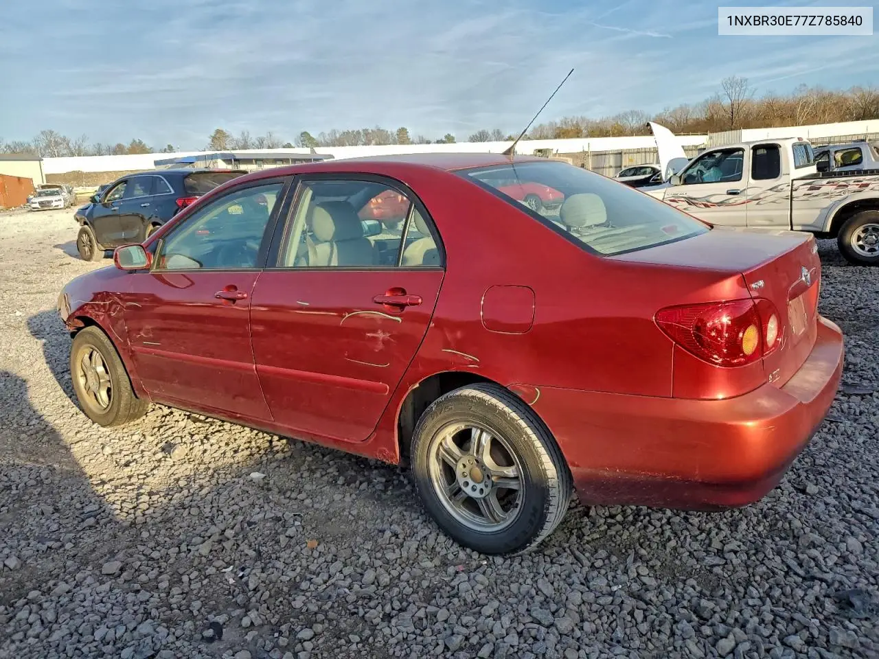 1NXBR30E77Z785840 2007 Toyota Corolla Ce