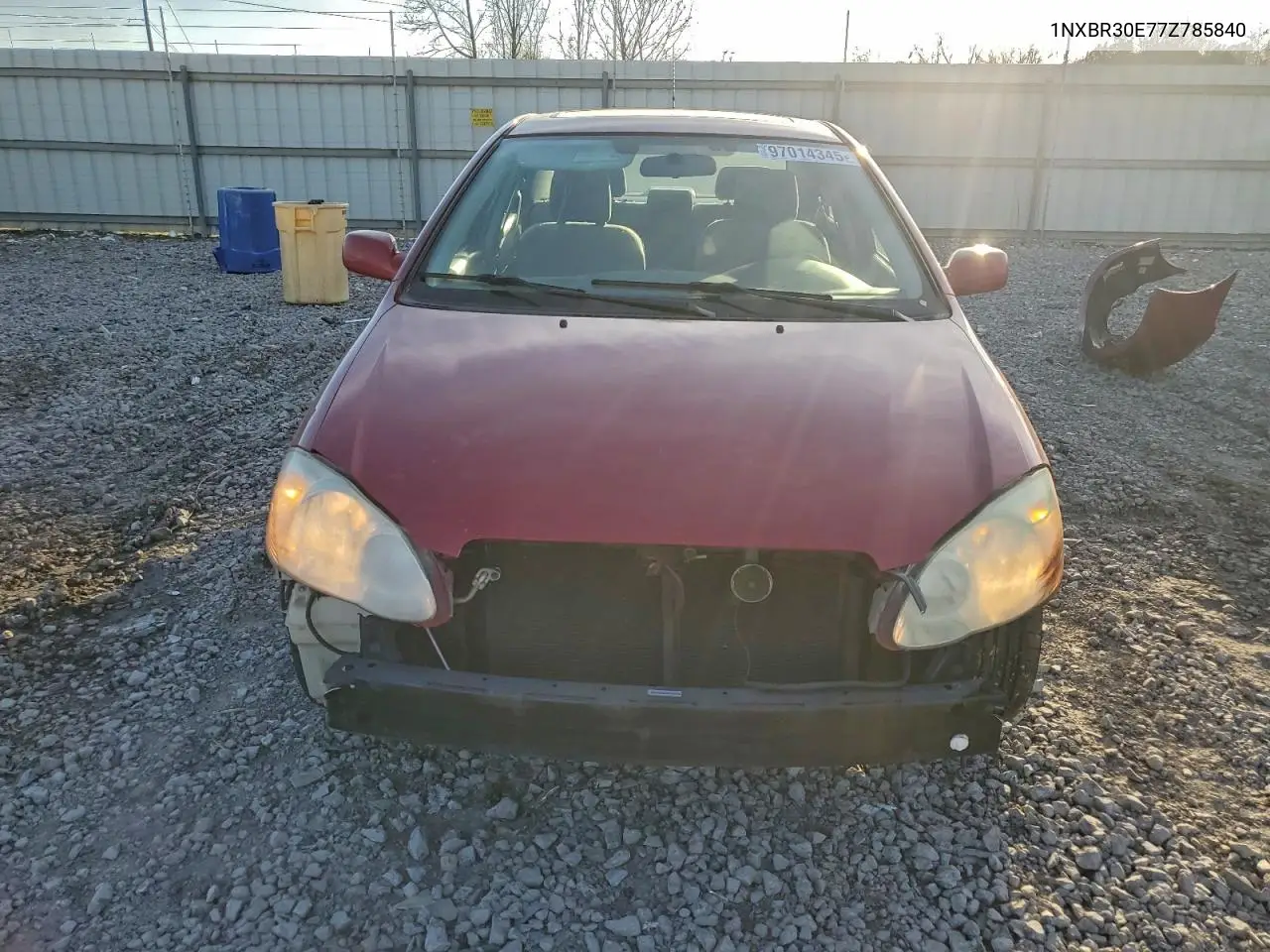 1NXBR30E77Z785840 2007 Toyota Corolla Ce