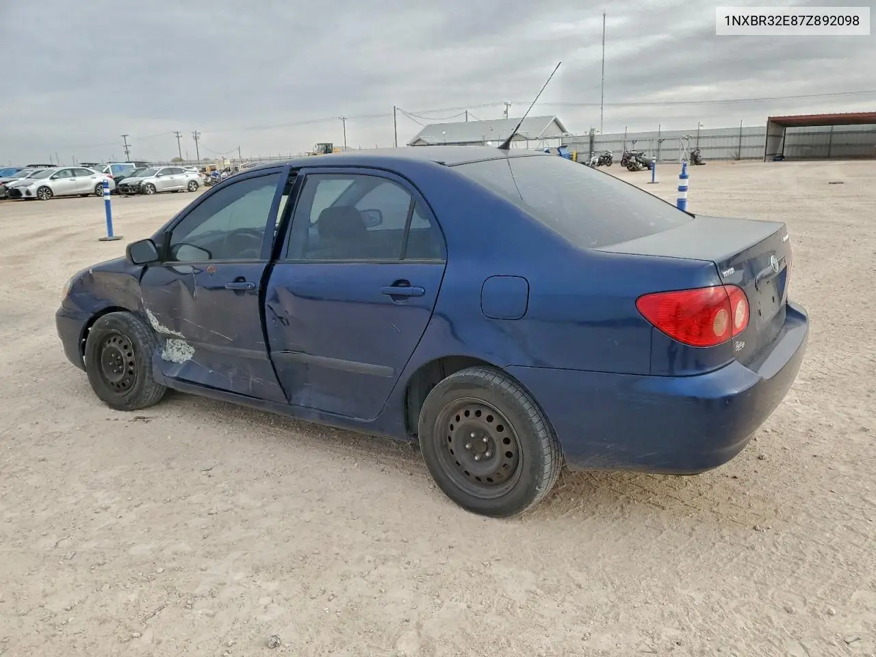 1NXBR32E87Z892098 2007 Toyota Corolla Ce