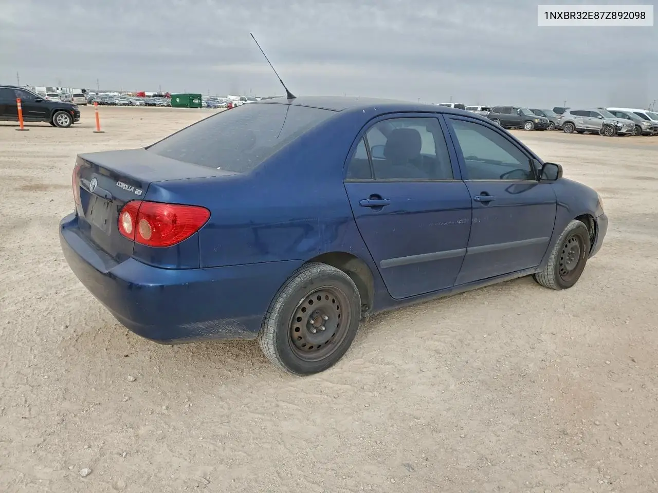 1NXBR32E87Z892098 2007 Toyota Corolla Ce