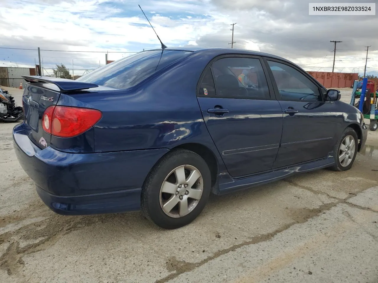 2008 Toyota Corolla Ce VIN: 1NXBR32E98Z033524 Lot: 42483974