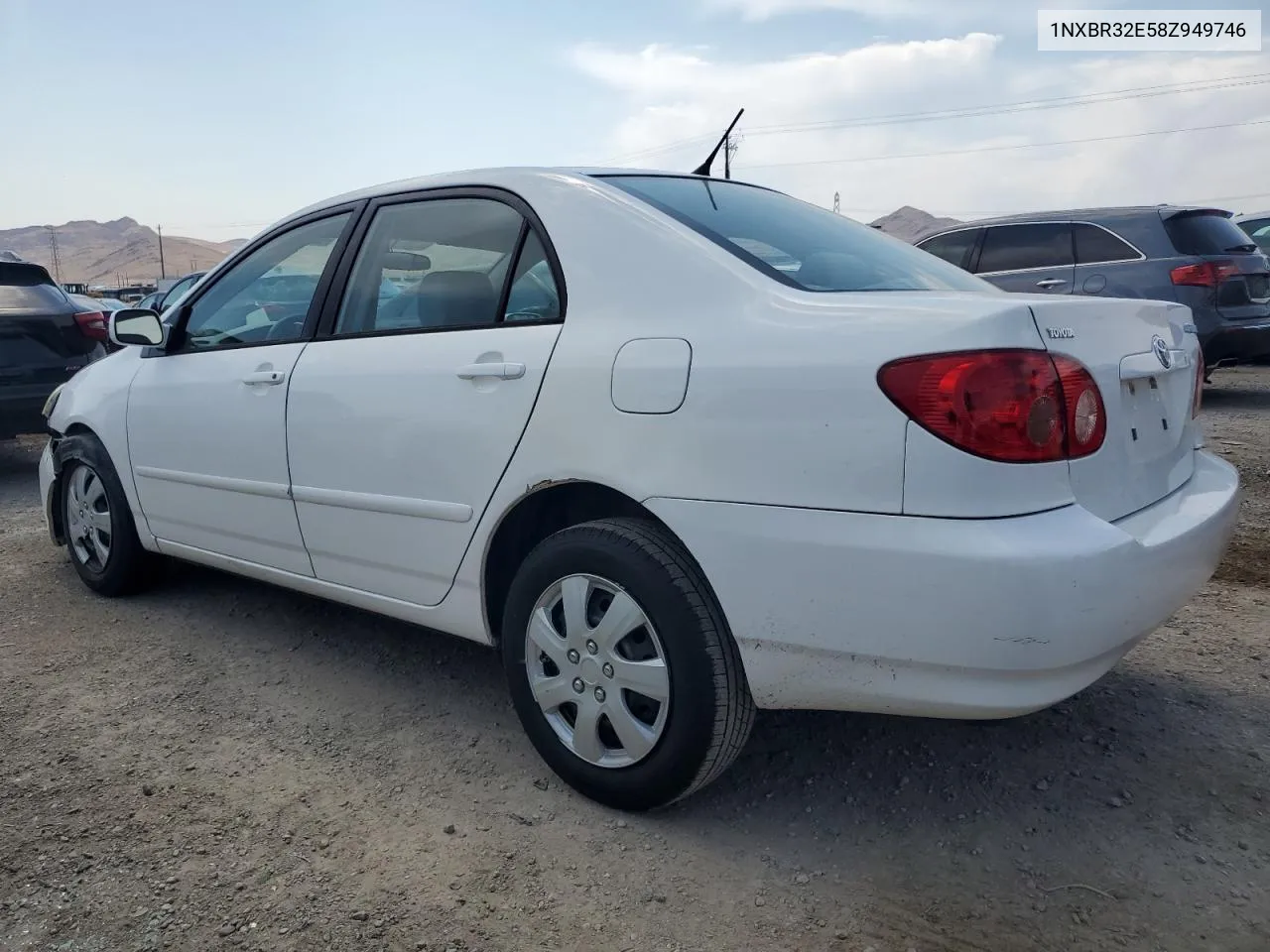 2008 Toyota Corolla Ce VIN: 1NXBR32E58Z949746 Lot: 62574784