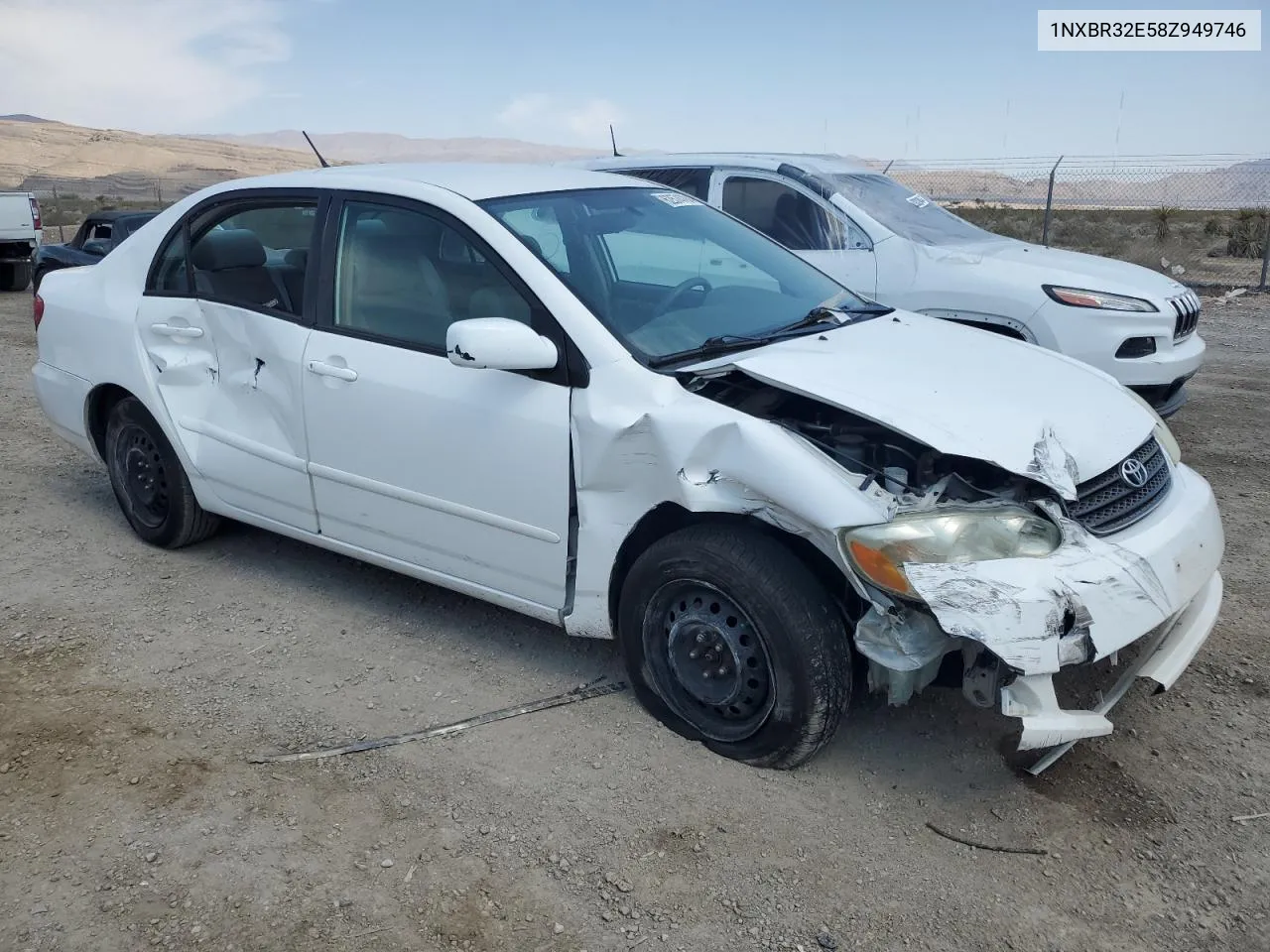 2008 Toyota Corolla Ce VIN: 1NXBR32E58Z949746 Lot: 62574784